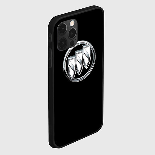 Чехол iPhone 12 Pro Buick sport car / 3D-Черный – фото 2