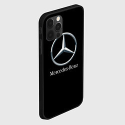 Чехол для iPhone 12 Pro Mercedes-benz sport auto, цвет: 3D-черный — фото 2