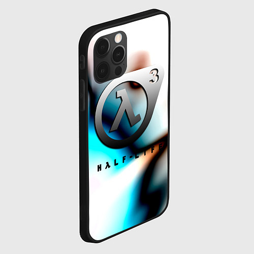 Чехол iPhone 12 Pro Half life 3 is coming / 3D-Черный – фото 2