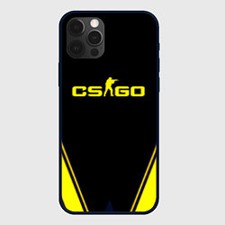 Чехол для iPhone 12 Pro Cs go sport geometry, цвет: 3D-черный