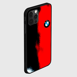 Чехол для iPhone 12 Pro Bmw sport colors, цвет: 3D-черный — фото 2