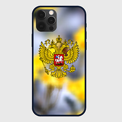 Чехол для iPhone 12 Pro Русская земля герб, цвет: 3D-черный