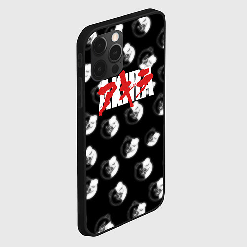 Чехол iPhone 12 Pro Akira x Monokuma / 3D-Черный – фото 2