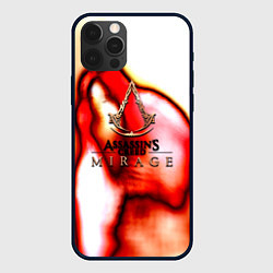 Чехол для iPhone 12 Pro Assassins Creed mirage exclusive, цвет: 3D-черный