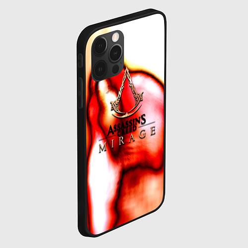 Чехол iPhone 12 Pro Assassins Creed mirage exclusive / 3D-Черный – фото 2