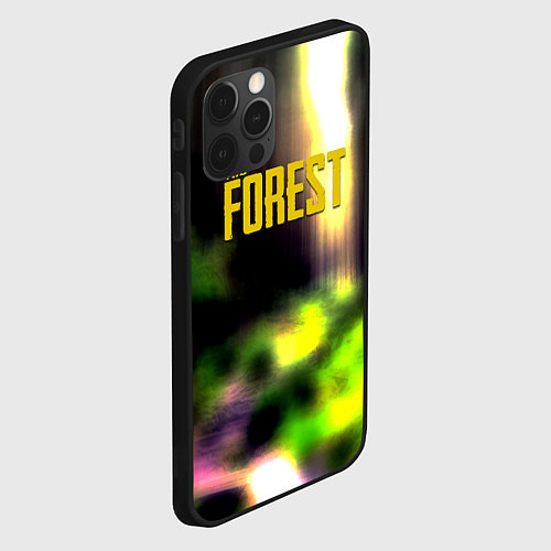 Чехол iPhone 12 Pro The forest game / 3D-Черный – фото 2