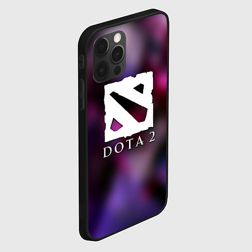 Чехол iPhone 12 Pro Dota 2 valve / 3D-Черный – фото 2