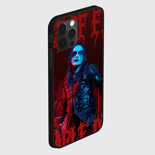 Чехол iPhone 12 Pro Cradle Of Filth: Dani Filth / 3D-Черный – фото 2