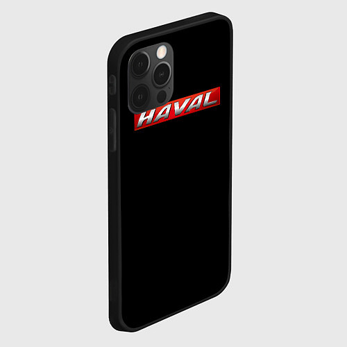 Чехол iPhone 12 Pro Haval auto / 3D-Черный – фото 2