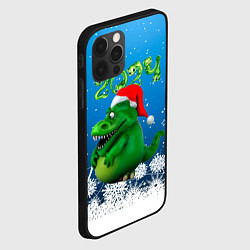 Чехол для iPhone 12 Pro Толстый дракончик 2024, цвет: 3D-черный — фото 2