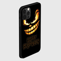 Чехол для iPhone 12 Pro Страшный Джек - хэллоуин, цвет: 3D-черный — фото 2