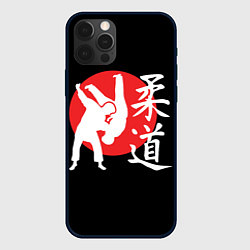 Чехол для iPhone 12 Pro Боевой бросок дзюдо, цвет: 3D-черный