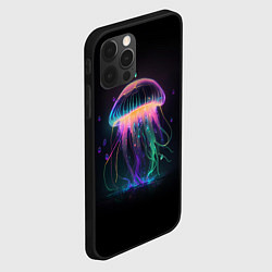 Чехол для iPhone 12 Pro Свет медузы, цвет: 3D-черный — фото 2
