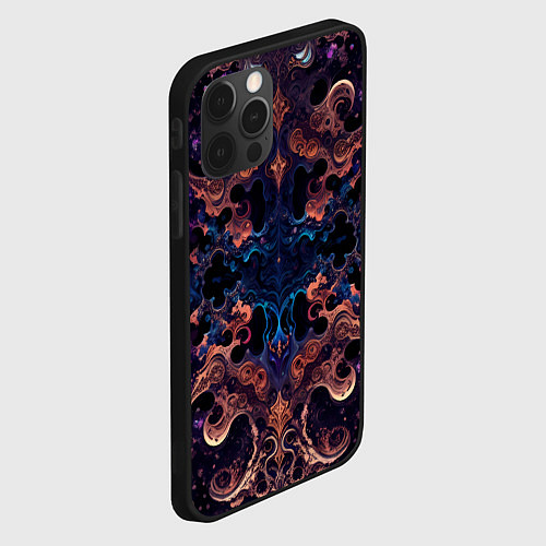 Чехол iPhone 12 Pro Галактическая сказка / 3D-Черный – фото 2