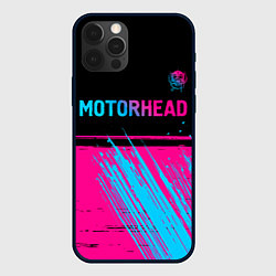 Чехол для iPhone 12 Pro Motorhead - neon gradient посередине, цвет: 3D-черный