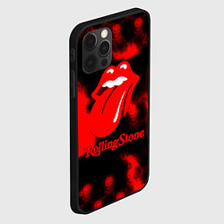 Чехол для iPhone 12 Pro Rolling Stone rock, цвет: 3D-черный — фото 2