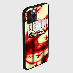 Чехол для iPhone 12 Pro Doom Eteranal символы марса, цвет: 3D-черный — фото 2