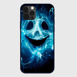 Чехол iPhone 12 Pro Нейросеть - хеллоуин привидения