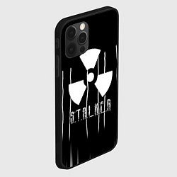 Чехол для iPhone 12 Pro Stalker чернобыль, цвет: 3D-черный — фото 2