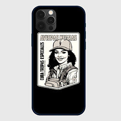 Чехол для iPhone 12 Pro Avispas Negras - Кубинский спецназ, цвет: 3D-черный