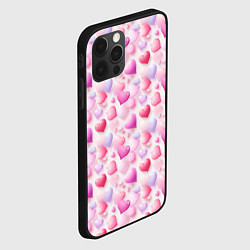 Чехол для iPhone 12 Pro Любовь в каждом сердце, цвет: 3D-черный — фото 2