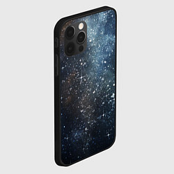 Чехол для iPhone 12 Pro Темное космическое звездное небо, цвет: 3D-черный — фото 2
