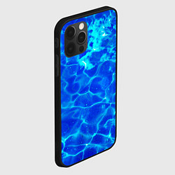 Чехол для iPhone 12 Pro Чистая вода океаны, цвет: 3D-черный — фото 2