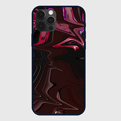 Чехол для iPhone 12 Pro Шоколадный расплав и желе, цвет: 3D-черный