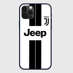 Чехол для iPhone 12 Pro Juventus collection, цвет: 3D-черный