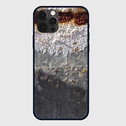 Чехол iPhone 12 Pro Коррозия металла гранж текстура