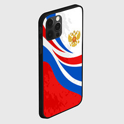 Чехол для iPhone 12 Pro Россия - спортивная униформа, цвет: 3D-черный — фото 2