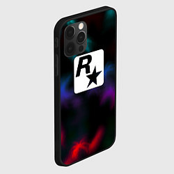 Чехол для iPhone 12 Pro Rock star games, цвет: 3D-черный — фото 2
