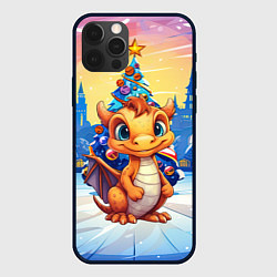 Чехол для iPhone 12 Pro Небольшой представитель новогоднего волшебства 202, цвет: 3D-черный
