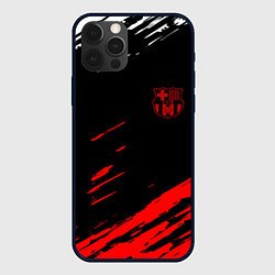 Чехол для iPhone 12 Pro Барселона краски, цвет: 3D-черный