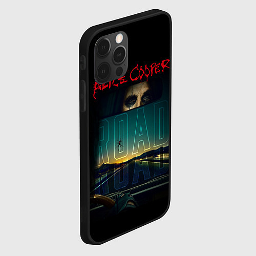Чехол iPhone 12 Pro Album road Alice Cooper / 3D-Черный – фото 2