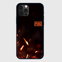 Чехол для iPhone 12 Pro PUBG fire war, цвет: 3D-черный