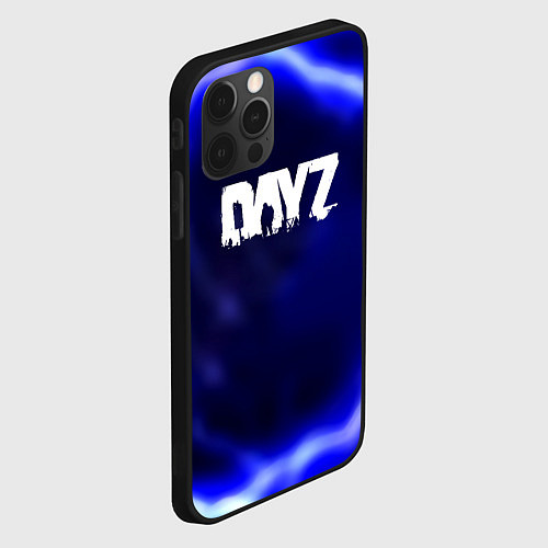 Чехол iPhone 12 Pro Dayz strom gradient / 3D-Черный – фото 2