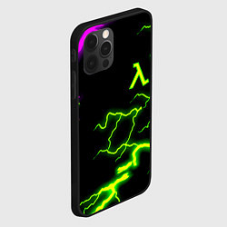 Чехол для iPhone 12 Pro Half life atom strom, цвет: 3D-черный — фото 2