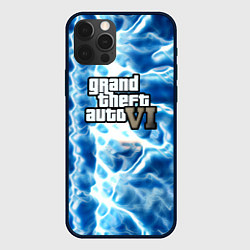 Чехол для iPhone 12 Pro Gta 6 storm on vice city, цвет: 3D-черный