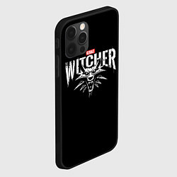 Чехол для iPhone 12 Pro Geralt the Witcher, цвет: 3D-черный — фото 2