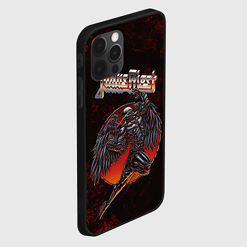 Чехол iPhone 12 Pro Painkiller Judas Priest / 3D-Черный – фото 2