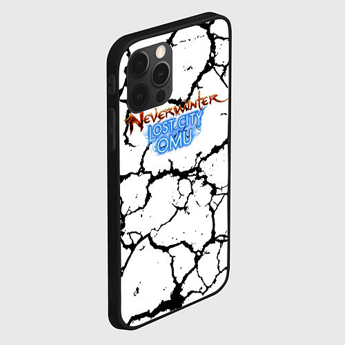 Чехол iPhone 12 Pro Neverwinter рыхлая земля рпг / 3D-Черный – фото 2