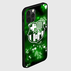 Чехол для iPhone 12 Pro Barcelona боке текстура поле, цвет: 3D-черный — фото 2