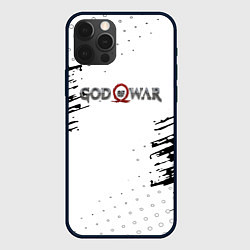 Чехол для iPhone 12 Pro God of war краски стрипс, цвет: 3D-черный