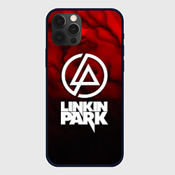 Чехол для iPhone 12 Pro Linkin park strom честер, цвет: 3D-черный