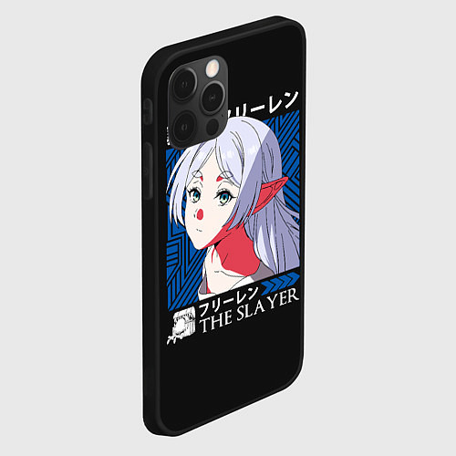 Чехол iPhone 12 Pro Frieren the slayer / 3D-Черный – фото 2