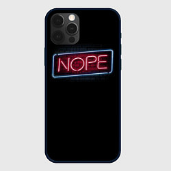 Чехол для iPhone 12 Pro Nope - neon, цвет: 3D-черный