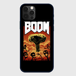 Чехол для iPhone 12 Pro Boom - Doom, цвет: 3D-черный