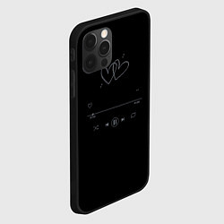 Чехол для iPhone 12 Pro Музыка любви, цвет: 3D-черный — фото 2