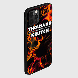 Чехол для iPhone 12 Pro Thousand Foot Krutch red lava, цвет: 3D-черный — фото 2
